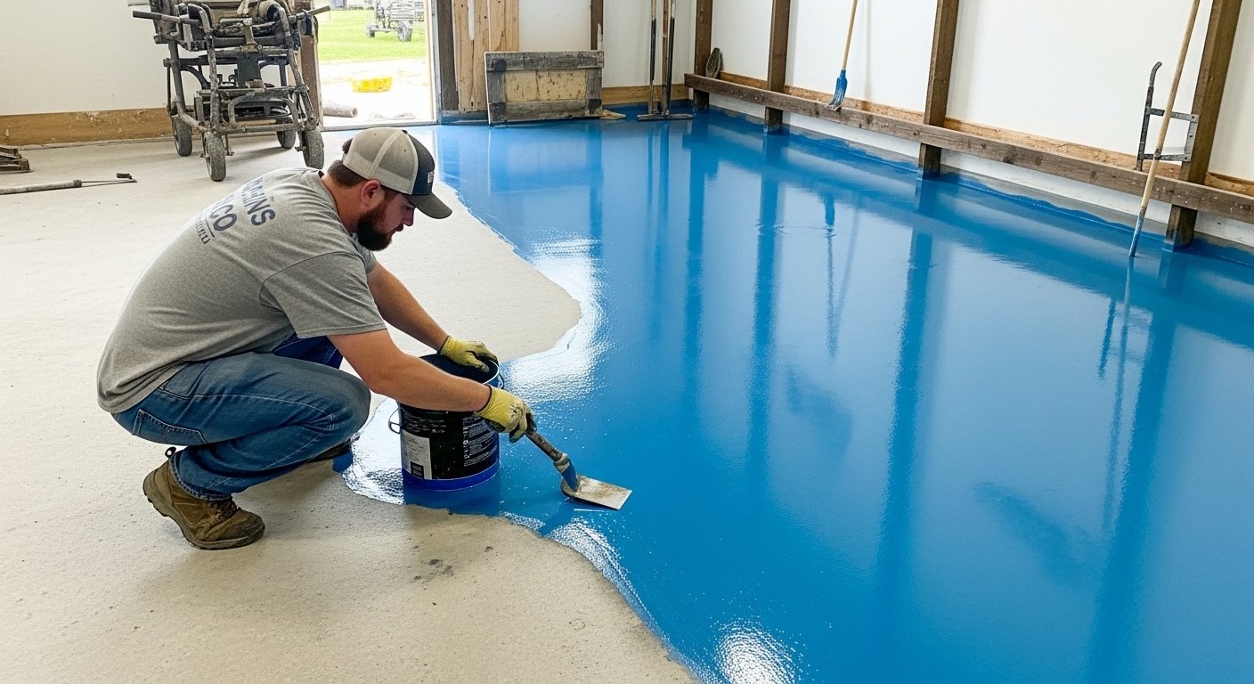 applying epoxy coatings 4