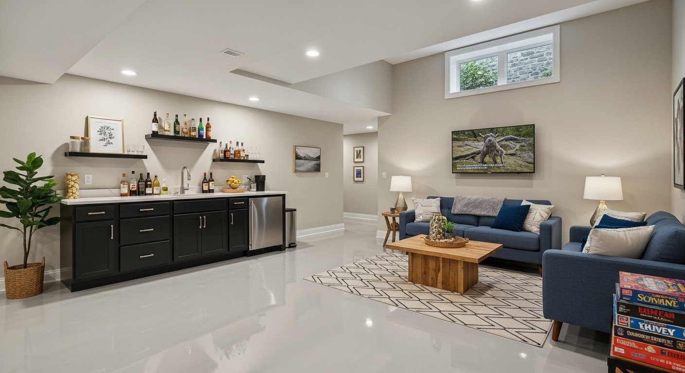 basements with epoxy floors 5