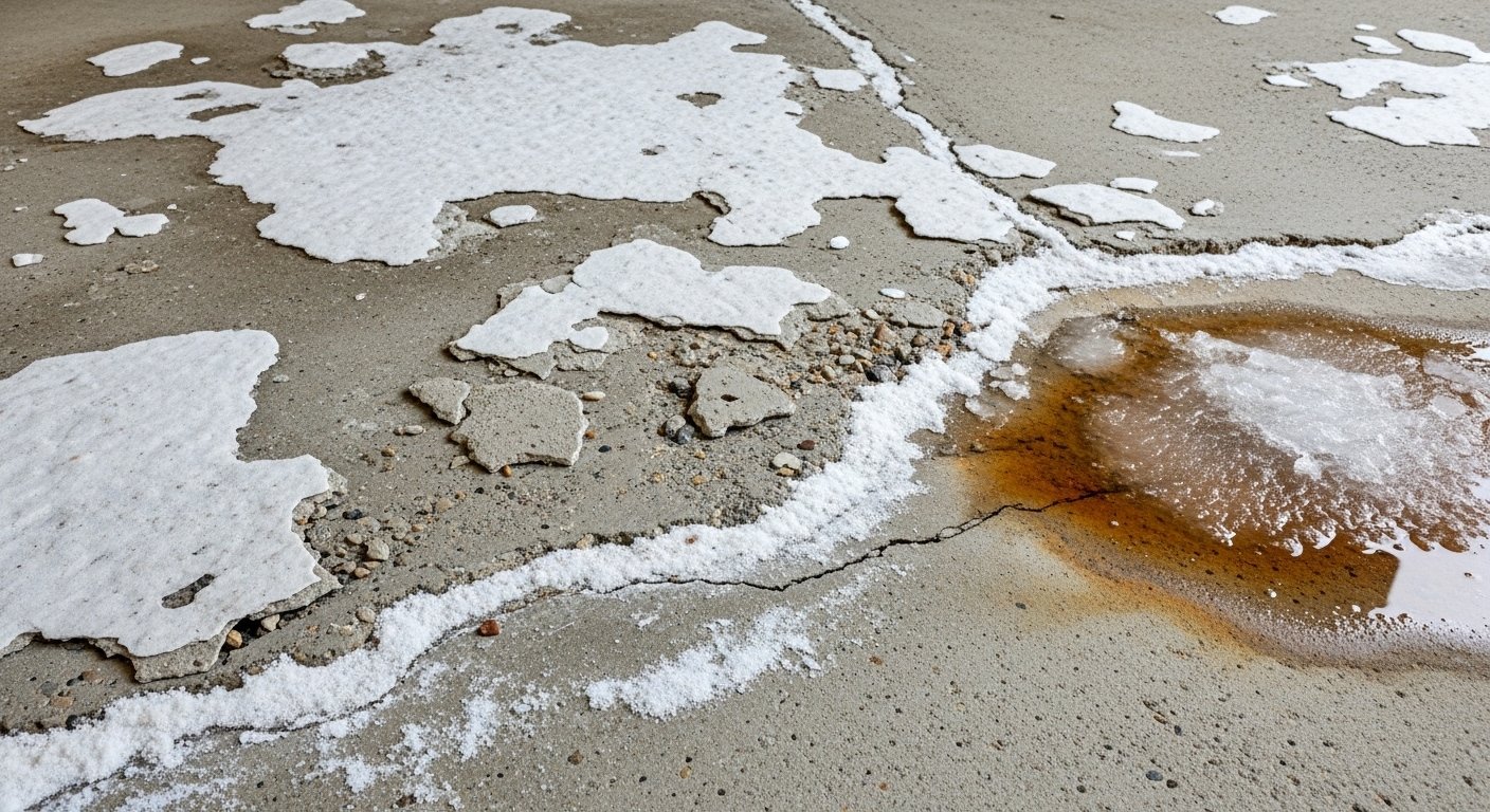 garage floor salt damage 3